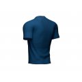 COMPRESSPORT TRAIL HALF-ZIP FITTED SS TOP blue