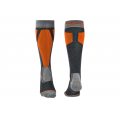 Bridgedale Ski Easy On gunmetal/orange