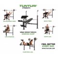 TUNTURI WB60 Olympic Width Weight Bench