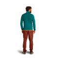 Ortovox FLEECE GRID JACKET M pacific green