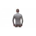 SENSOR MERINO BOLD pánské triko dl.rukáv roll neck cool gray