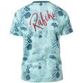 RAFIKI SLACK PRINT eggshell blue