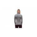 SENSOR MERINO BOLD dámské triko dl.rukáv roll neck cool gray