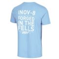 Inov-8 COTTON TEE &quot;FORGED&quot; M light blue