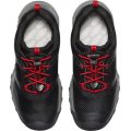KEEN WANDURO LOW WP JR black/ribbon red