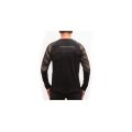 SENSOR FT MEN'S ESCAPE MERINO LONG SLEEVE TEE black/brush