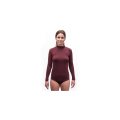 SENSOR MERINO AIR dámské body dl.rukáv port red