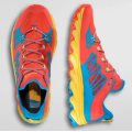 La Sportiva Helios III cherry tomato/tropic blue