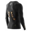 Skins A400 Mens Gold Top Long Sleeve