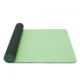 YATE YOGA MAT DVOUVRSTVÁ TPE sv.zelená/tm.zelená