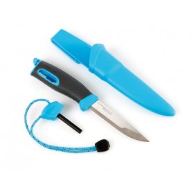 Light My Fire Swedish Fire Knife cyan blue