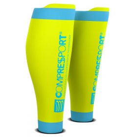 COMPRESSPORT návleky na lýtka R2 V2 FLUO žluté