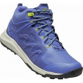 Keen EXPLORE MID WP W amparo blue/bright yellow