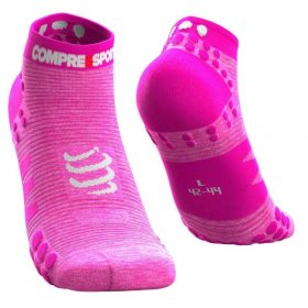 COMPRESSPORT PRO RACING SOCKS V3.0 RUN LOW pink melange