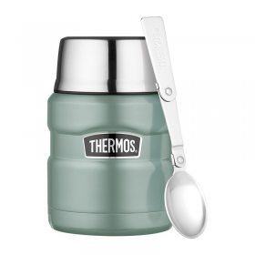 Thermos Style 470 ml se skládací lžící a šálkem duck egg