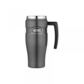 Thermos Style 470 ml termohrnek s madlem metalicky šedý