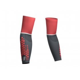 COMPRESSPORT ARMFORCE ULTRALIGHT coral/grey