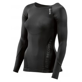 Skins Bio RY400 Womens (DNAmic Elite) Black Top Long Sleeve