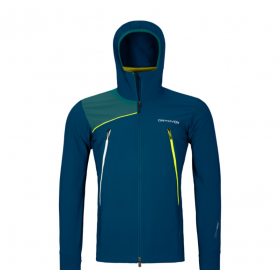 Ortovox PALA HOODED JACKET M petrol blue