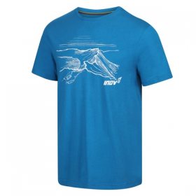 Inov-8 GRAPHIC TEE "HELVELLYN" M blue