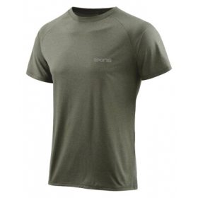 Skins Activewear Bergmar Mens Active Top S/S Round Neck Utility/Marle