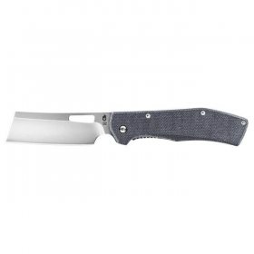 Gerber Flatiron D2 Micarta blue