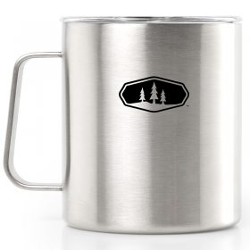 GSI Outdoors Glacier Stainless Camp Cup brushed