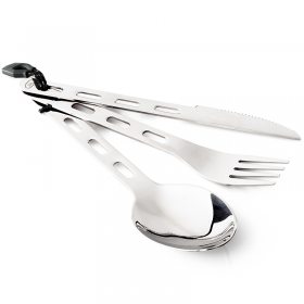 GSI Outdoors Stainless 3 pc. Ring Cutlery