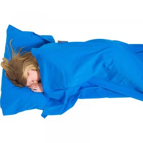 Lifeventure Cotton Sleeping Bag Liner, rectangular blue