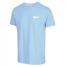 Inov-8 COTTON TEE "FORGED" M light blue