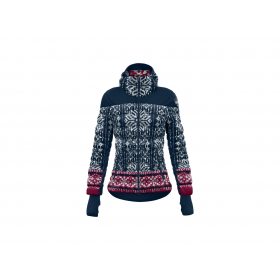 Crazy Idea Jacket Crows Woman snowflake