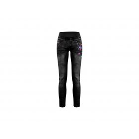 Crazy Idea Pant Wonder Magic Woman black-zebra