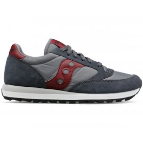 SAUCONY JAZZ ORIGINAL grey/dark red S2044-674