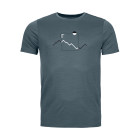 Ortovox 150 Cool Peak Focus T-Shirt M dark arctic grey