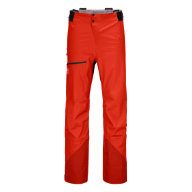 Ortovox 3L Ortler Pants M hot orange regular