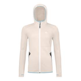 Ortovox Fleece Hoody W white chalk