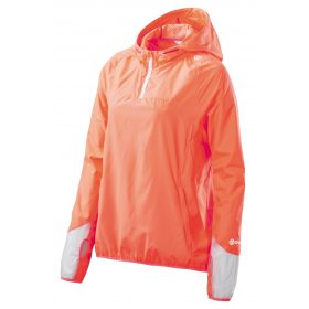 SKINS Plus Odyssey Womens Packable Jacket Atomic Tangerine