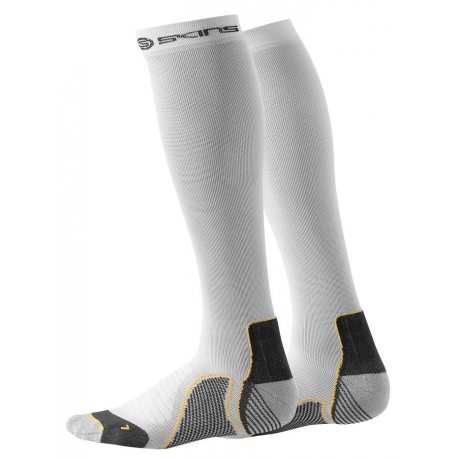 Skins Active Unisex White Compression Socks