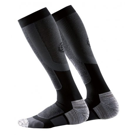 Skins Essentials Mens Comp Socks Active Thermal Black/Pewter