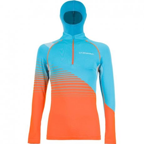 La Sportiva Pollux Long Sleeve M tropic blue/pumpkin