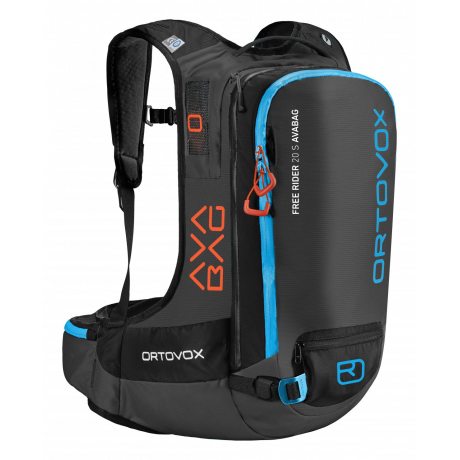 Ortovox FREE RIDER 20 S AVABAG KIT black anthracite