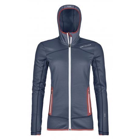 Ortovox MERINO FLEECE HOODY W night blue