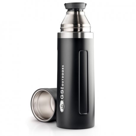 GSI Outdoors Glacier Stainless Vacuum Bottle 1l black