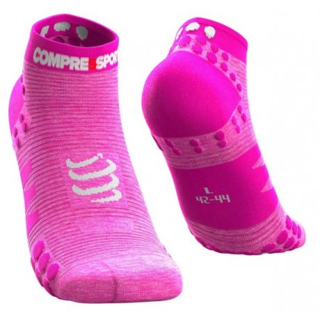 COMPRESSPORT PRO RACING SOCKS V3.0 RUN LOW pink melange