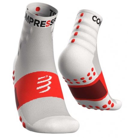 COMPRESSPORT TRAINING SOCKS 2-PACK white