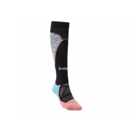 Bridgedale Ski Midweight Women's black/coral