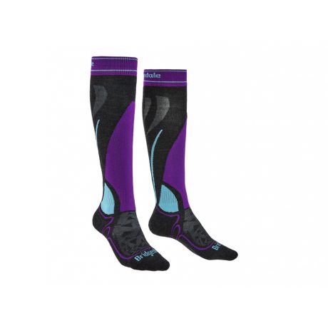 Bridgedale Ski Midweight Women's graphite/purple