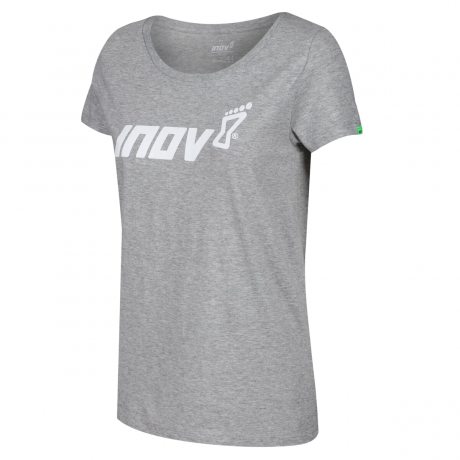 Inov-8 COTTON TEE &quot;INOV-8&quot; W light grey