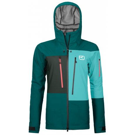 Ortovox 3L DEEP SHELL JACKET W pacific green