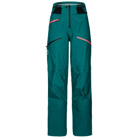 Ortovox 3L DEEP SHELL PANTS W pacific green